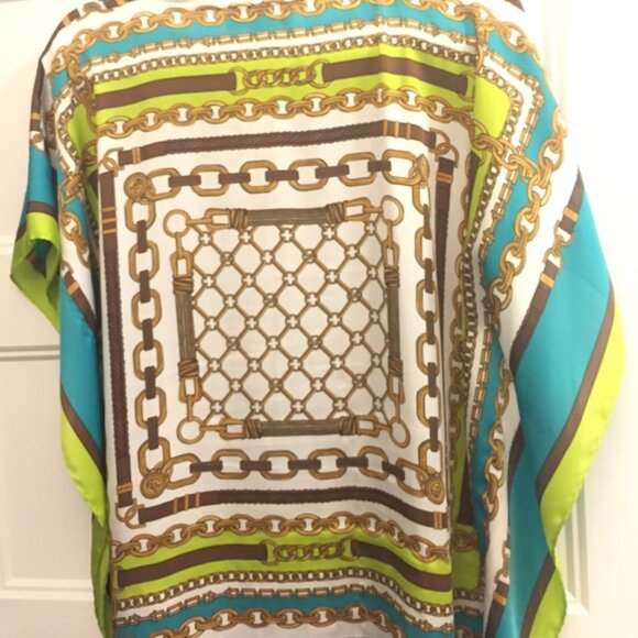 Michael Kors Resort Tunic (Chain Link Print) - Picture 2 of 3